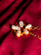 Mohanna’s Iridescent Pearl Cascade Bracelet