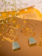 Mohanna’s Geometric Prism Earrings