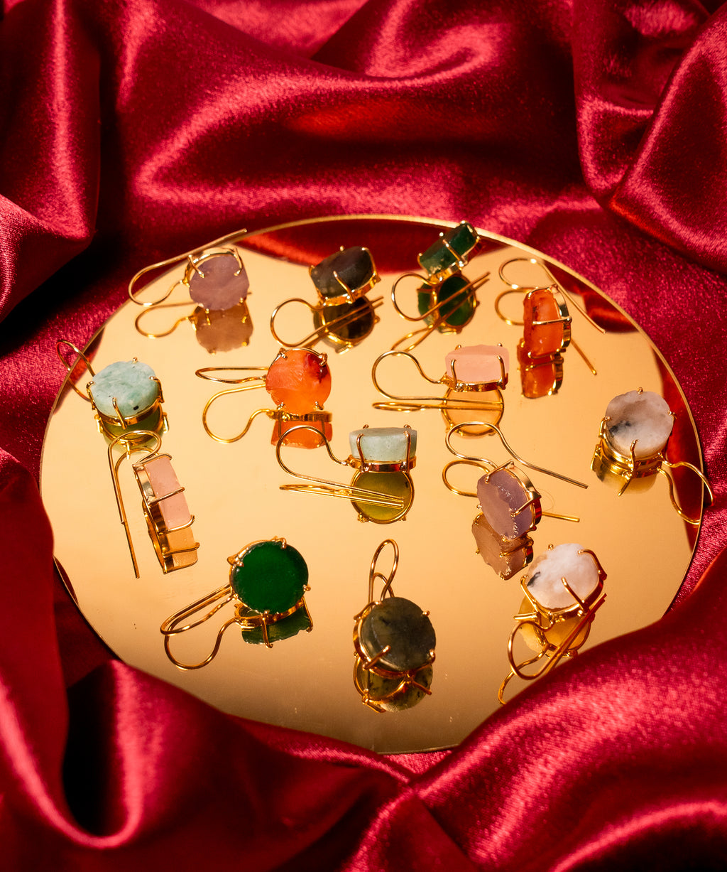 Mohanna’s Raw Aura Drop Earrings
