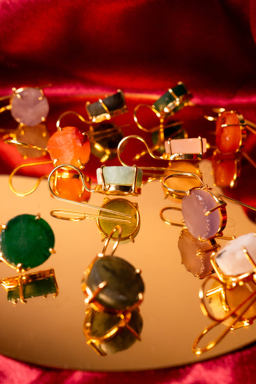 Mohanna’s Raw Aura Drop Earrings