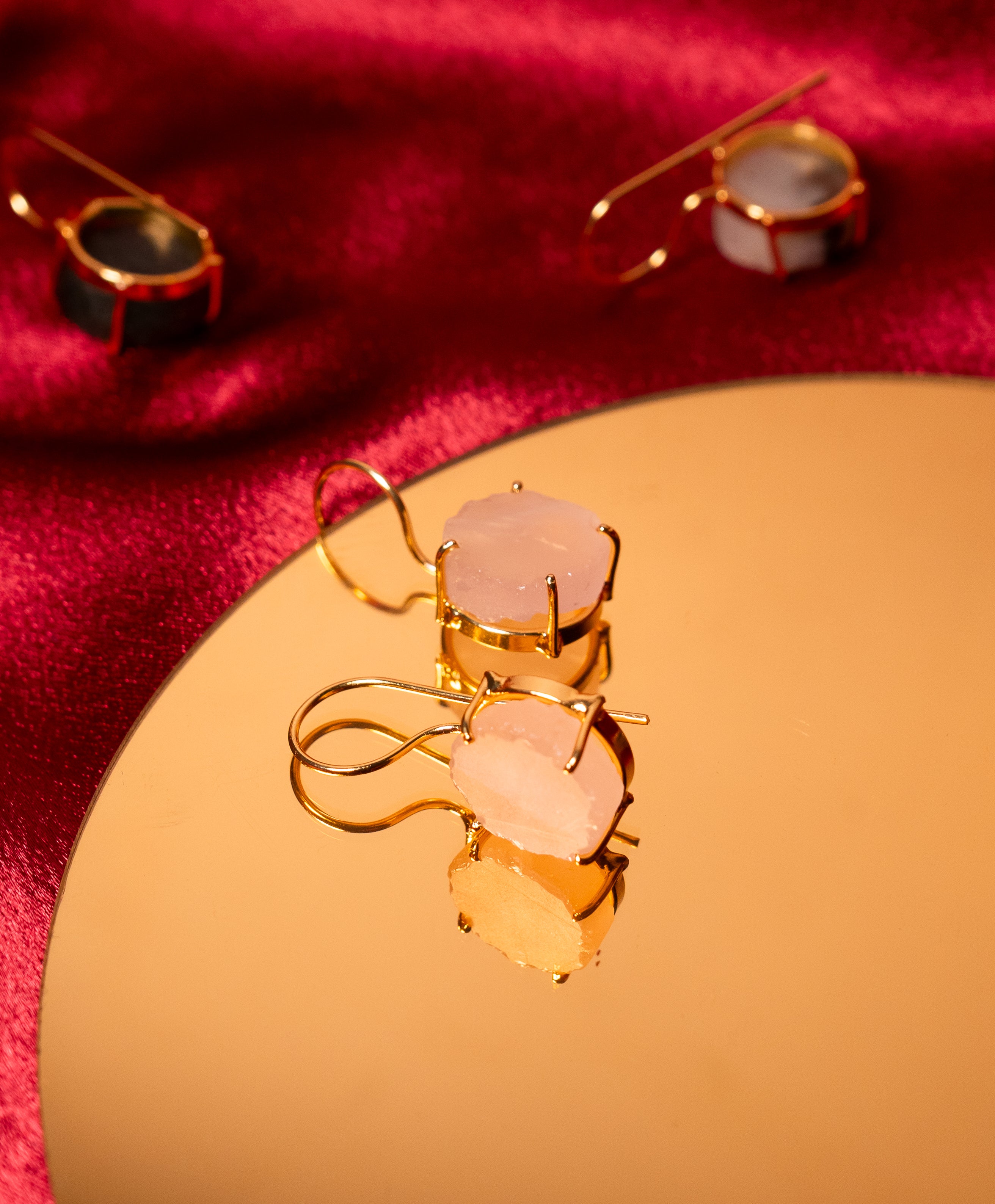 Mohanna’s Raw Aura Drop Earrings