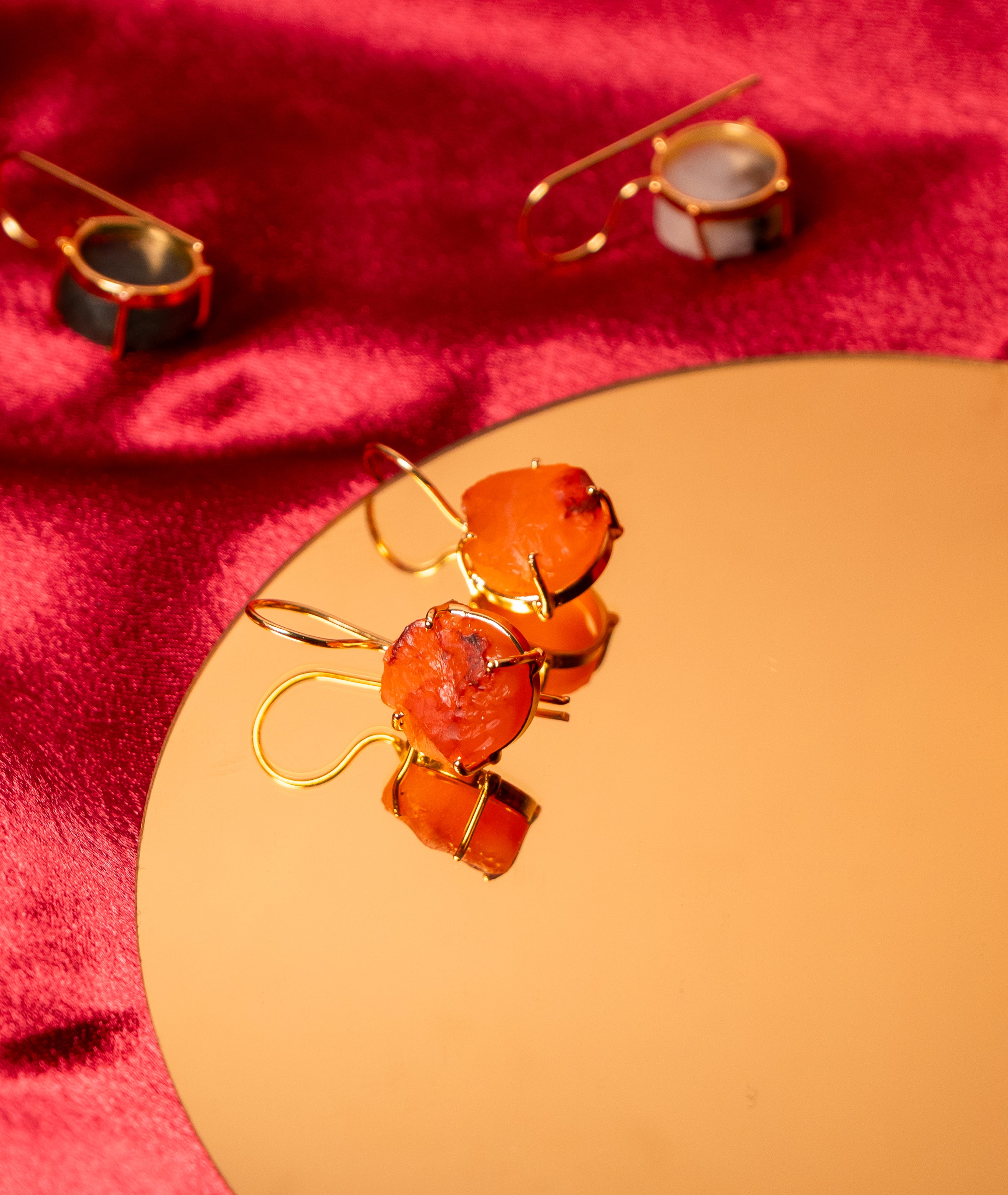 Mohanna’s Raw Aura Drop Earrings