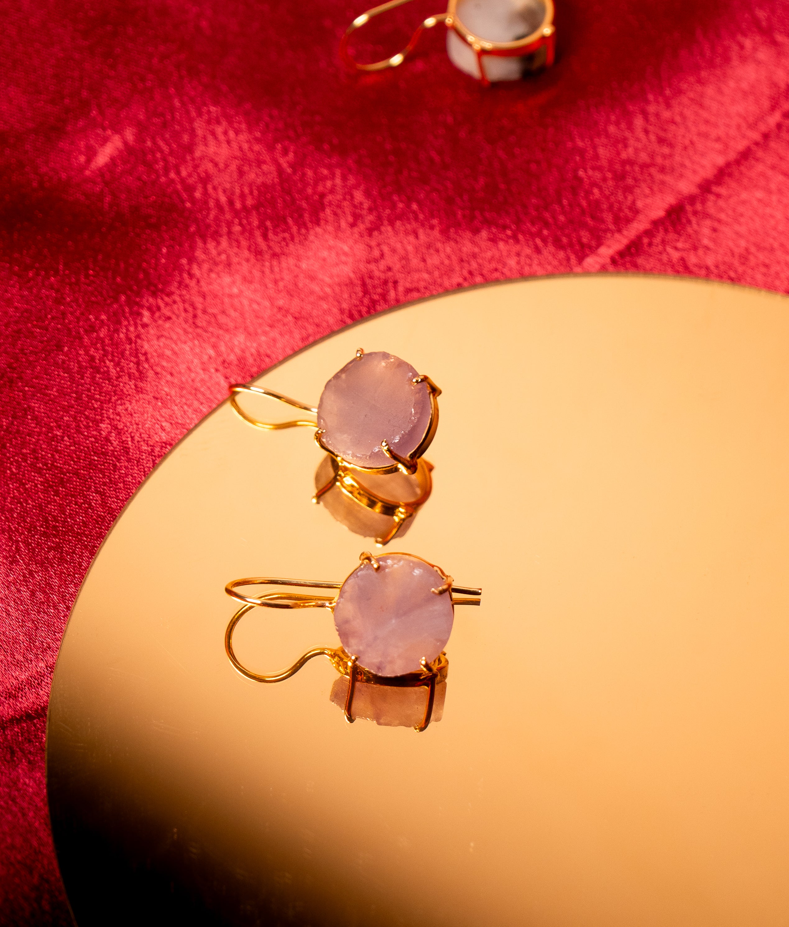 Mohanna’s Raw Aura Drop Earrings