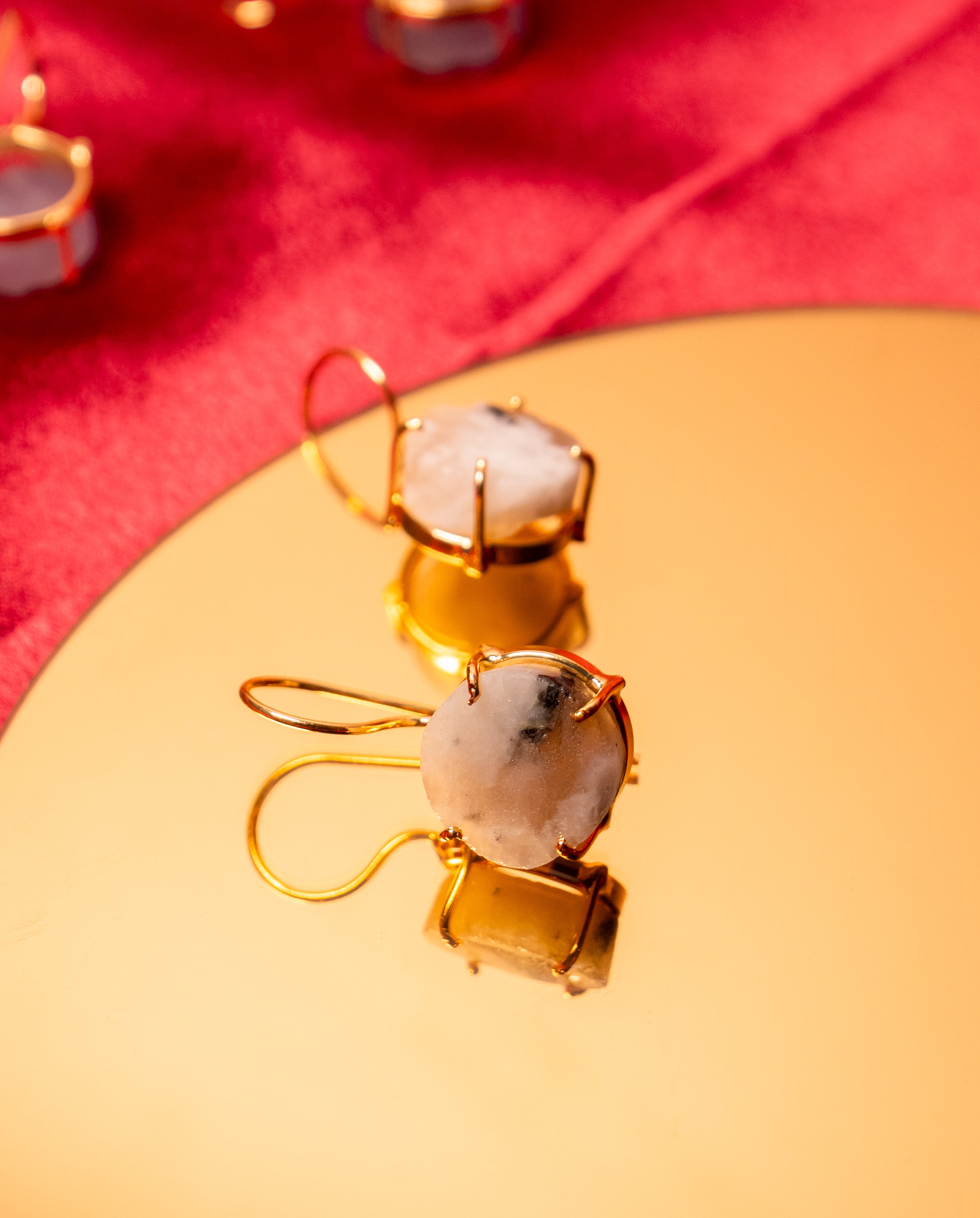 Mohanna’s Raw Aura Drop Earrings