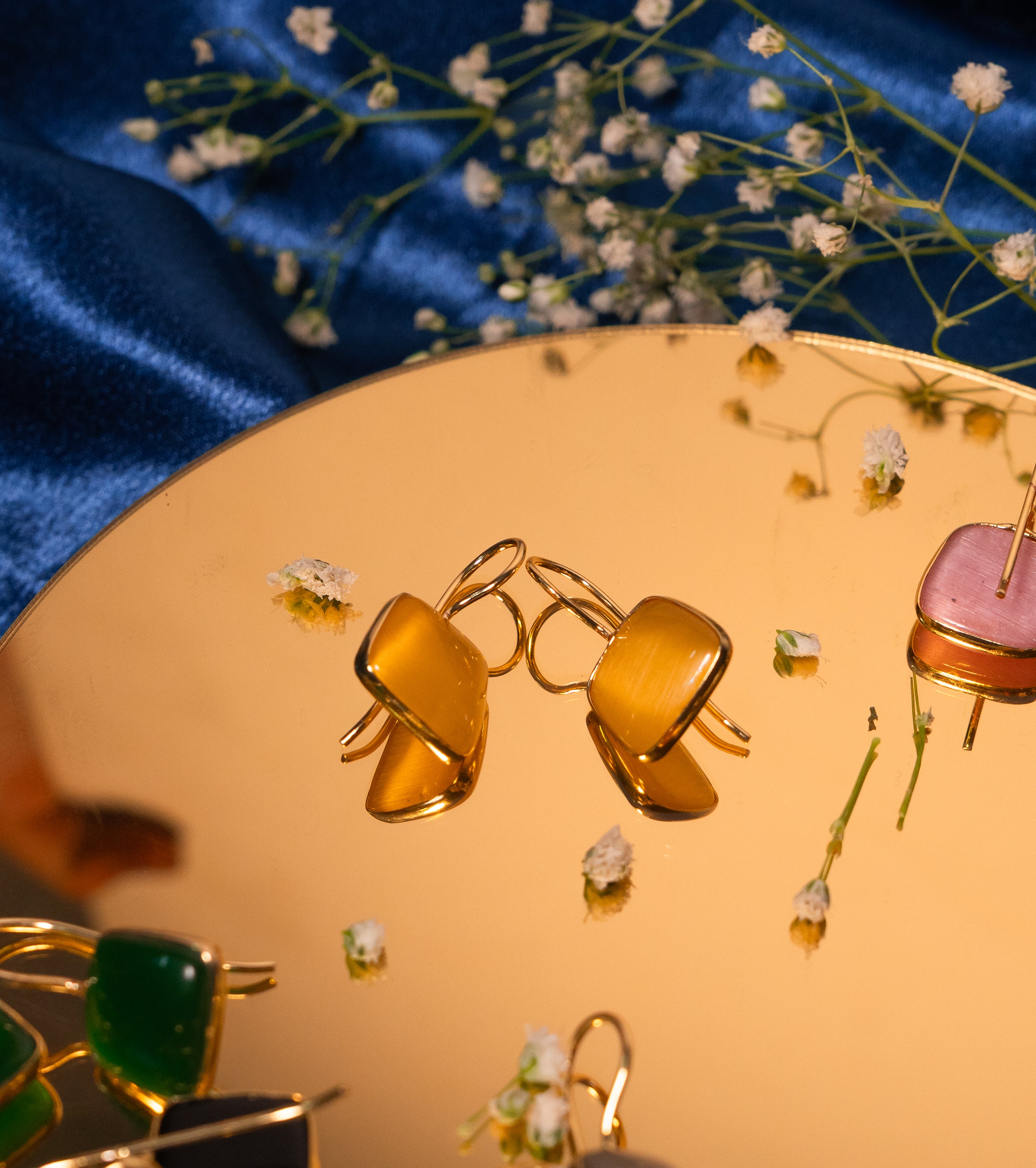 Mohanna’s Prism Glow Earrings