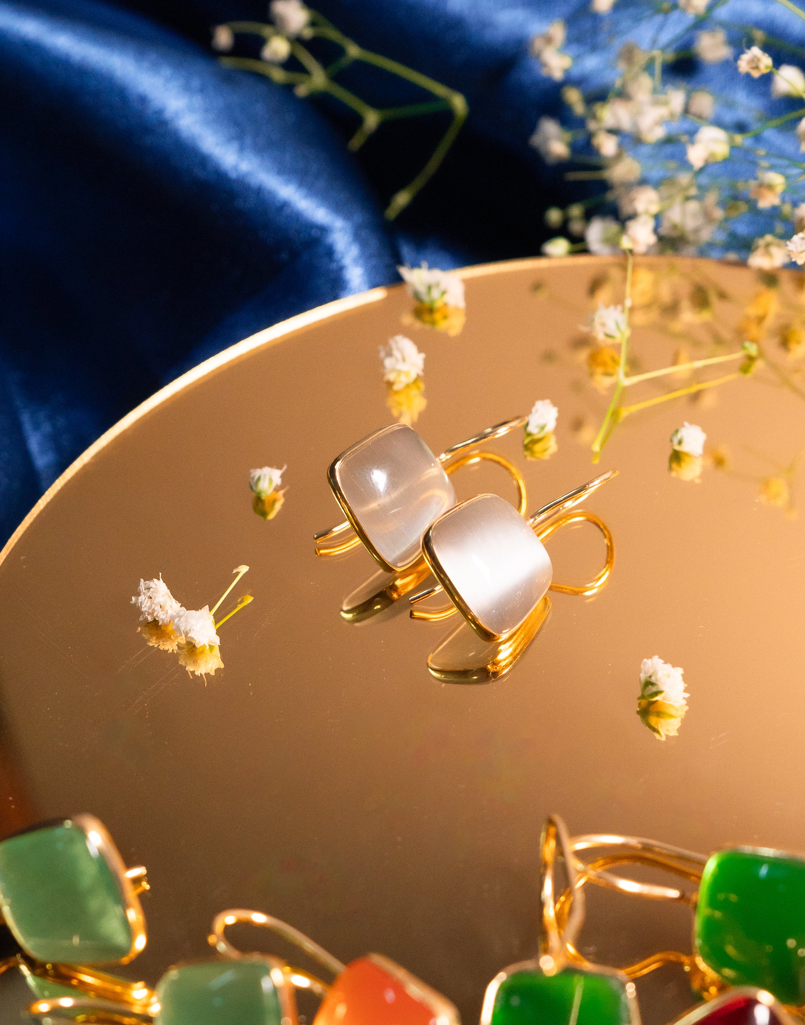 Mohanna’s Prism Glow Earrings