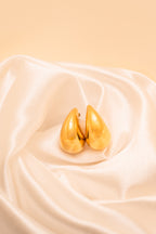 Mohanna's Golden Dewdrop Earrings