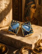 Egyptian Blue Royal Studs - Image 6