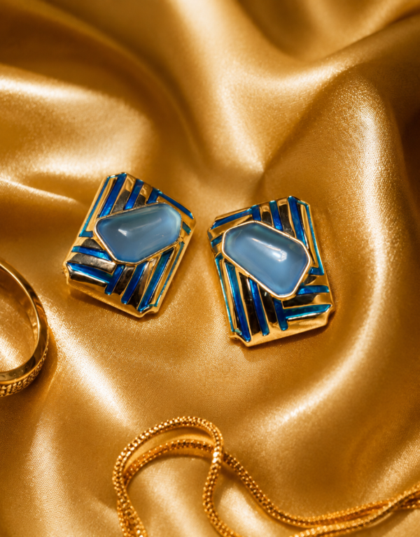 Egyptian Blue Royal Studs