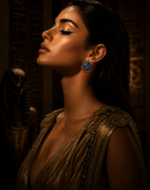 Egyptian Blue Royal Studs - Image 3