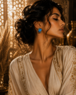 Egyptian Blue Royal Studs - Image 4