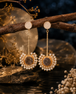 Hanging Moon in Pearls