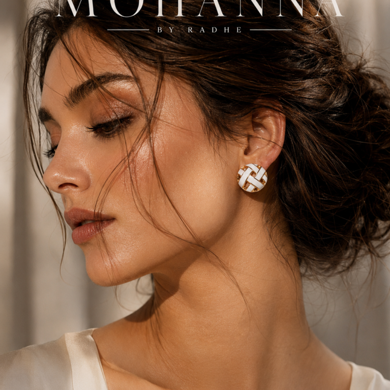 Ivory Royale Studs