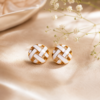 Ivory Royale Studs