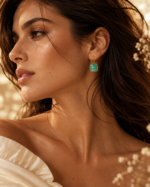 Teal Green Ocean Drops - Image 2